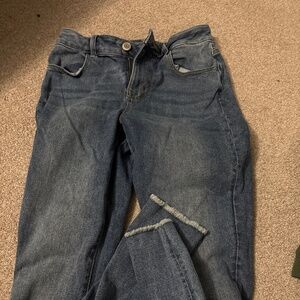 Maurice’s skinny high rise light wash jeans